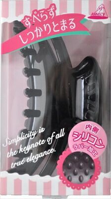 大人気商品  ＹＳ－６８６ しっかりとまるロングヘアバンス 黒 【 アヌシ 】 【 美容小物 】ＹＳ－６８６ ロングヘアバンス 黒×12点セット  tt  
