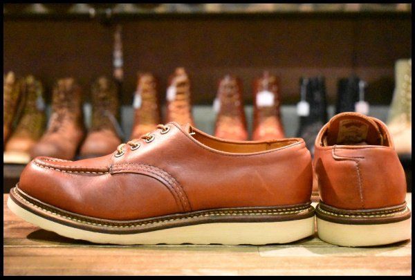 7.5D 良品 09年】レッドウィング 8103 オックスフォード 赤茶