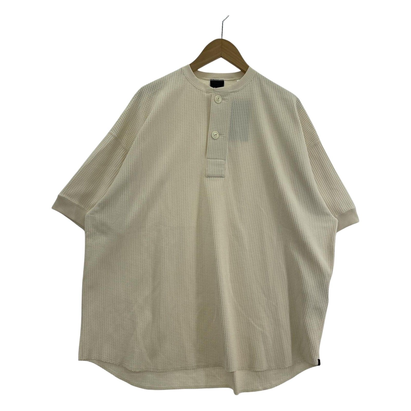 DAIWA PIER39 TECH THERMAL HENLEY S/S L BE-39024 ベージュ
