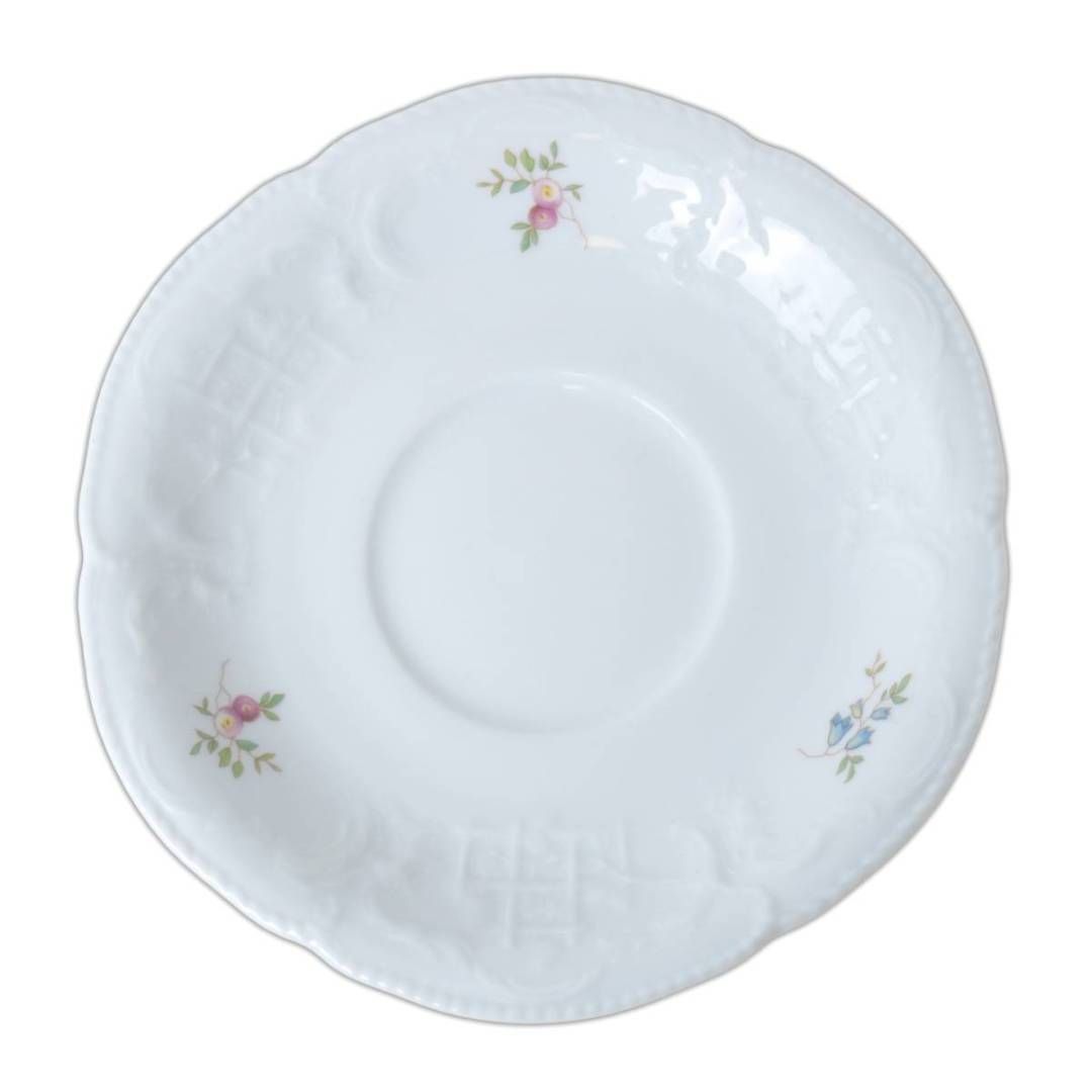 Rosenthal ローゼンタール スープカップ用ソーサー 2枚 CLASSIC ROSE クラシックローズ 直径17.4cm NT Bランク -  メルカリ