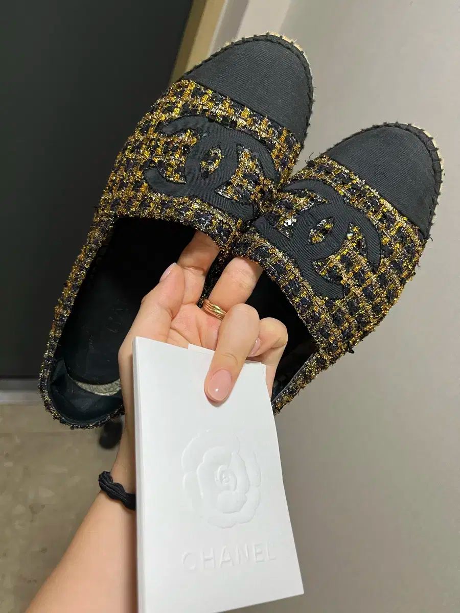インボイス含 正規品 CHANEL シャネル エスパドリーユ 39