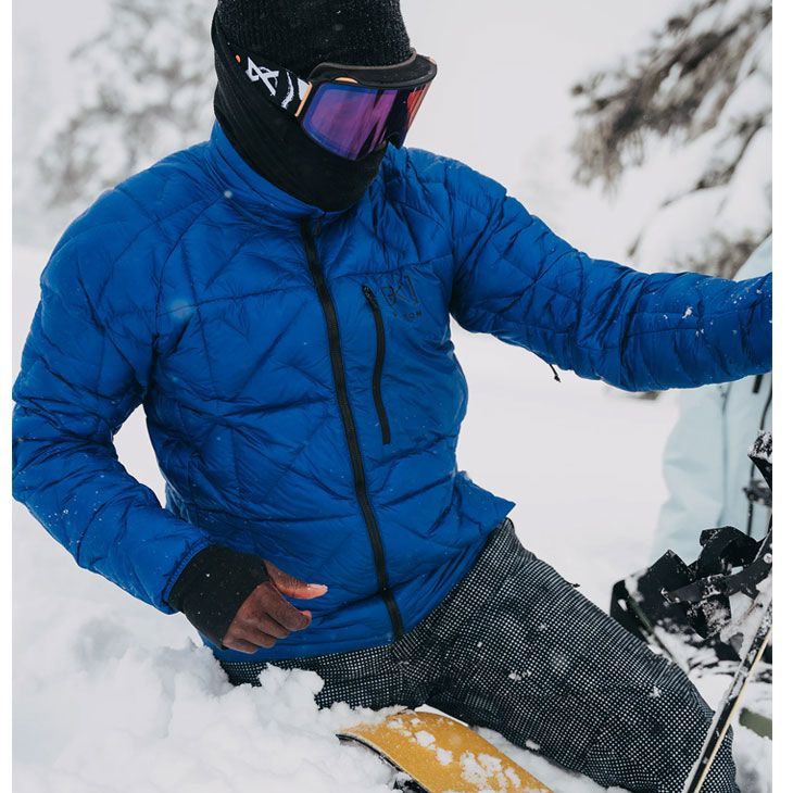 美品／タグ付き】BURTON [ak] Baker Down INS JAKE BLUE Mサイズ 2024