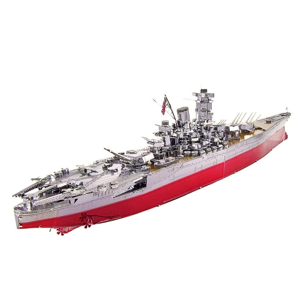 在庫セール】メタリックナノパズル 3Dメタルパズル 大和戦艦