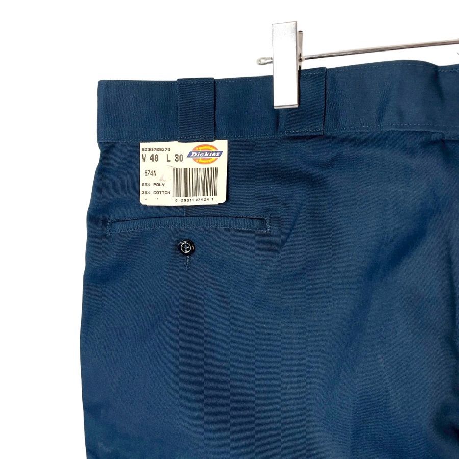 Dickiesディッキーズ　USA製80s874ワークパンツ　紺38×34古着. 80s USA製 Dickiesディッキーズ ワークパンツ 紺 w34 L30☆874