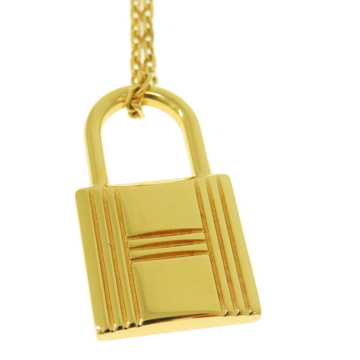 HERMES エルメス オーケリーPM ゴールド金具 ネックレス 金属製 