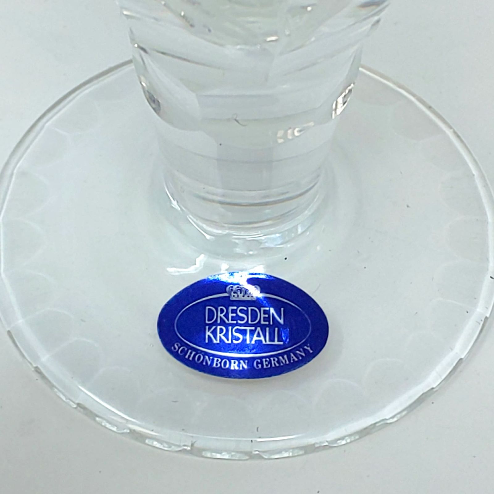 Dresden Kristall フラワーベース　花瓶 340B-03 未使用 DRESDEN KRISTALL 花瓶 フラワーベース