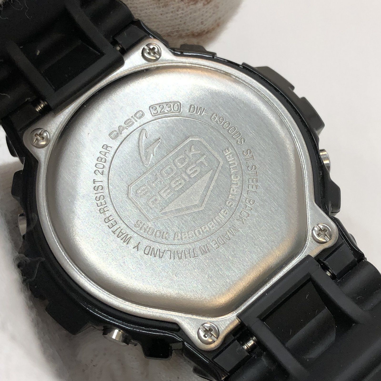 G-SHOCK CASIO 腕時計 DW-6900DS-1JF 三つ目 デジタル - メルカリ