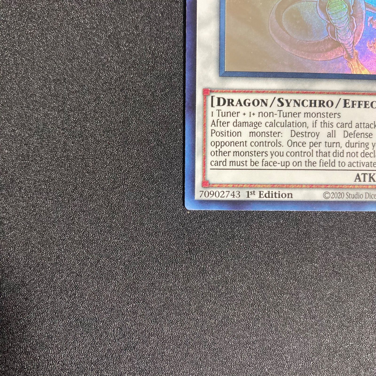 レッド・デーモンズ・ドラゴン (ホログラフィックレア) 1st Edition