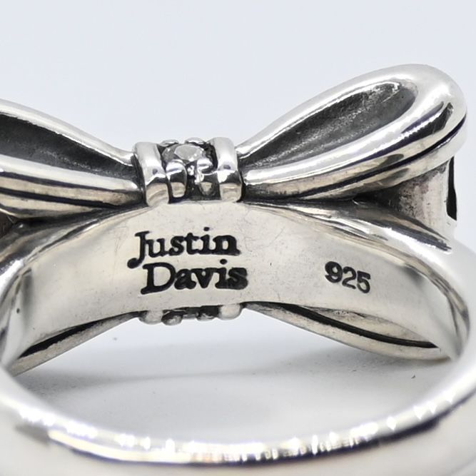 Justin Davis プロミスリング　リボン925シルバー PROMISE リング | ジャスティン デイビス（JUSTIN DAVIS）公式