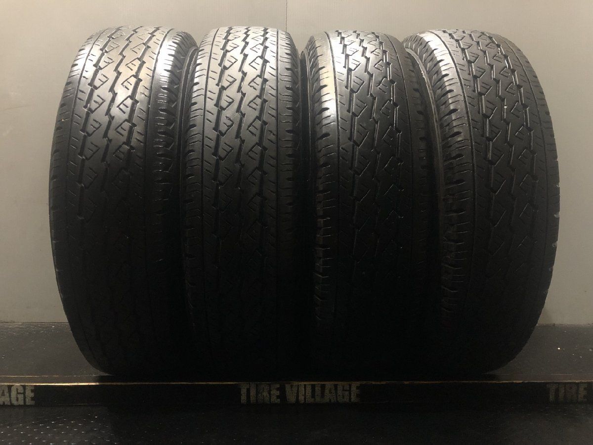 BS BRIDGESTONE V600 195/80R15107/105L LT 15インチ 夏タイヤ 4本 22年製 バリ溝 ハイエース  キャラバン等 (TH030) - メルカリ