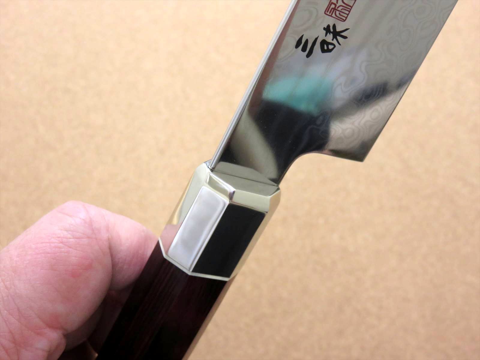 関の刃物 筋引包丁 27cm (270mm) 三昧 荒波 VG-10 VG-2 コアレス鋼ステンレス 赤合板 両刃 刺身包丁 枝肉の解体 ハム  スライス 日本製 - メルカリ