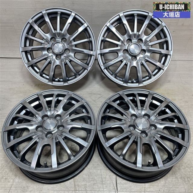 10月31日までの 価格 プリウス カローラスポーツ カローラツーリング 等 LEBEN 6-15 45 5H100 15インチ ホイール 4本セット _002R