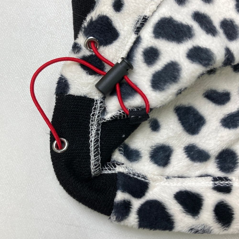 サイズ：36 ARCHIVIO アルチビオ ; 起毛 スカート ダルメシアン柄