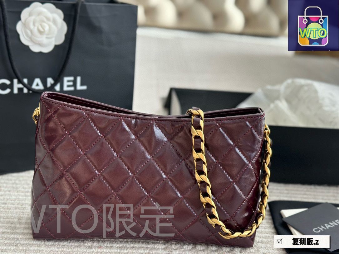 今日 Chanel 24P Hobo Bag ブラックゴールド ホーボーバッグ-WTO輸入3 DECORATOM_COM_BR