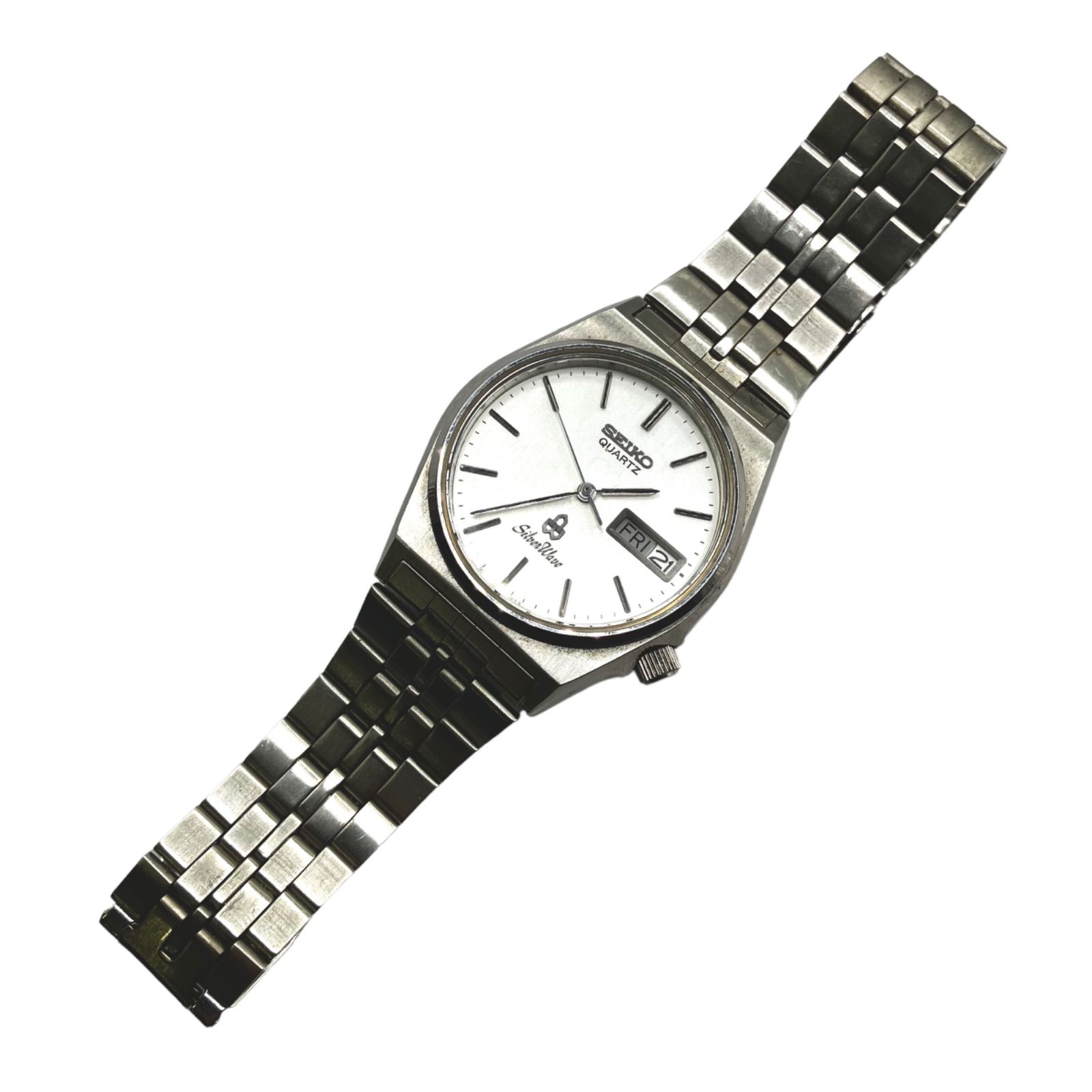 極美品です⭐️セイコー SEIKO】 新品電池交換 シルバーウェーブ