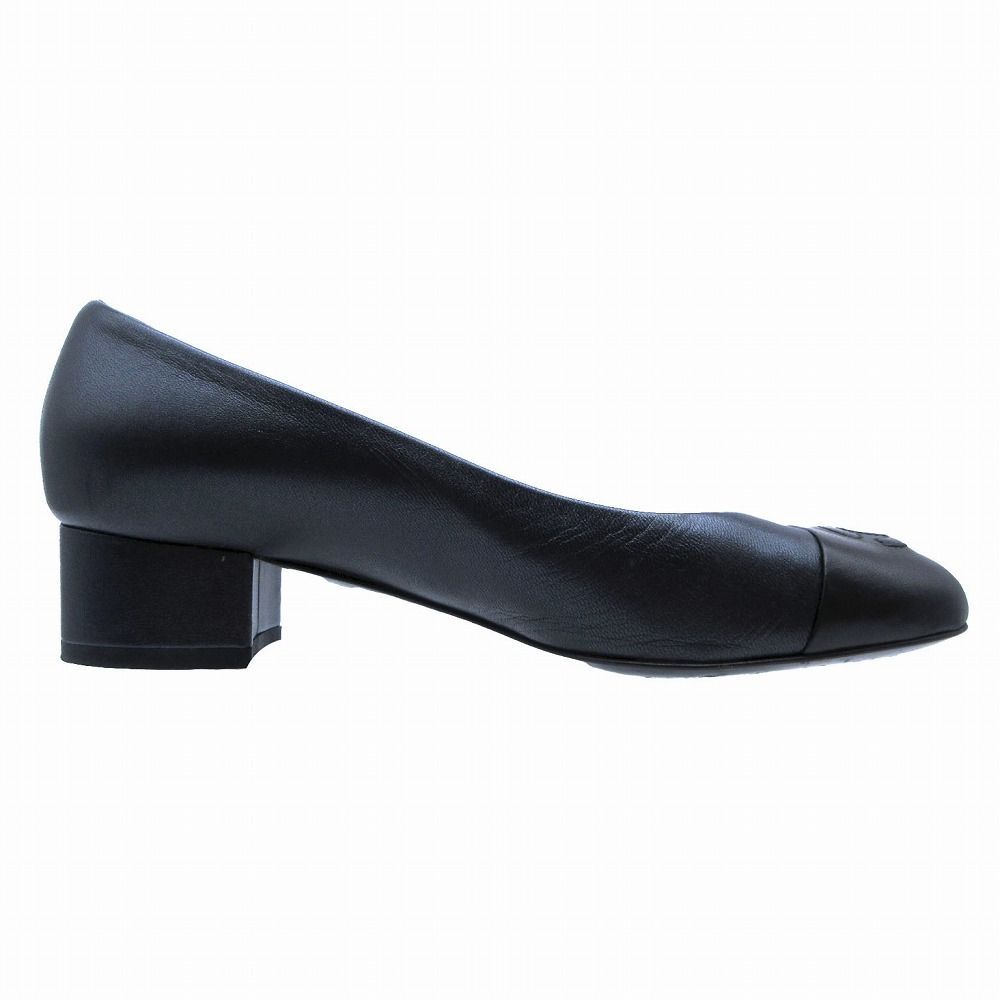 CHANEL シャネル パンプス ローヒール ココマーク 黒 23cm 36 CHANEL （新品・未使用品）】シャネル バレリーナ ココマーク