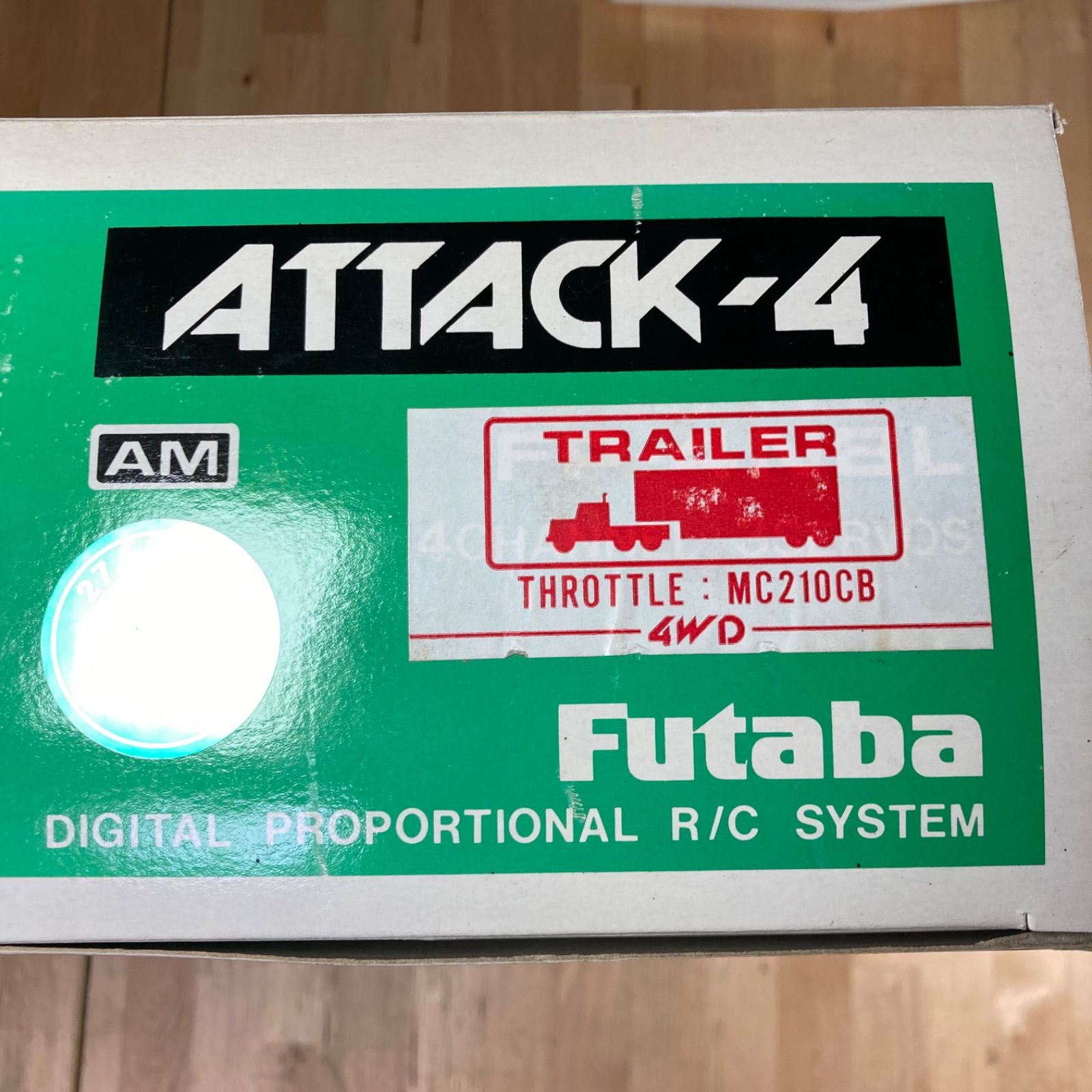 ジャンク】フタバ ATTACK 4-4WD S148/MC210-AM27 27.145MHz