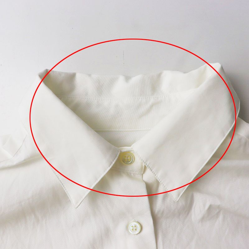 Whim Gazette シャツドレス　白 Whim Gazette(ウィム ガゼット)｜【予約販売】キャミワンピース