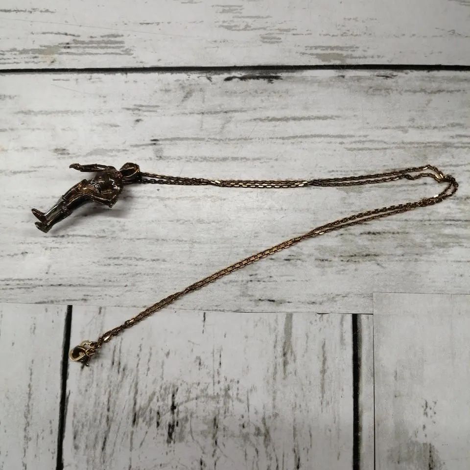 Justin Davis × STARWARS ネックレス　C3PO JUSTIN DAVIS スターウォーズ C-3PO ネックレス GLD 箱付 トップ