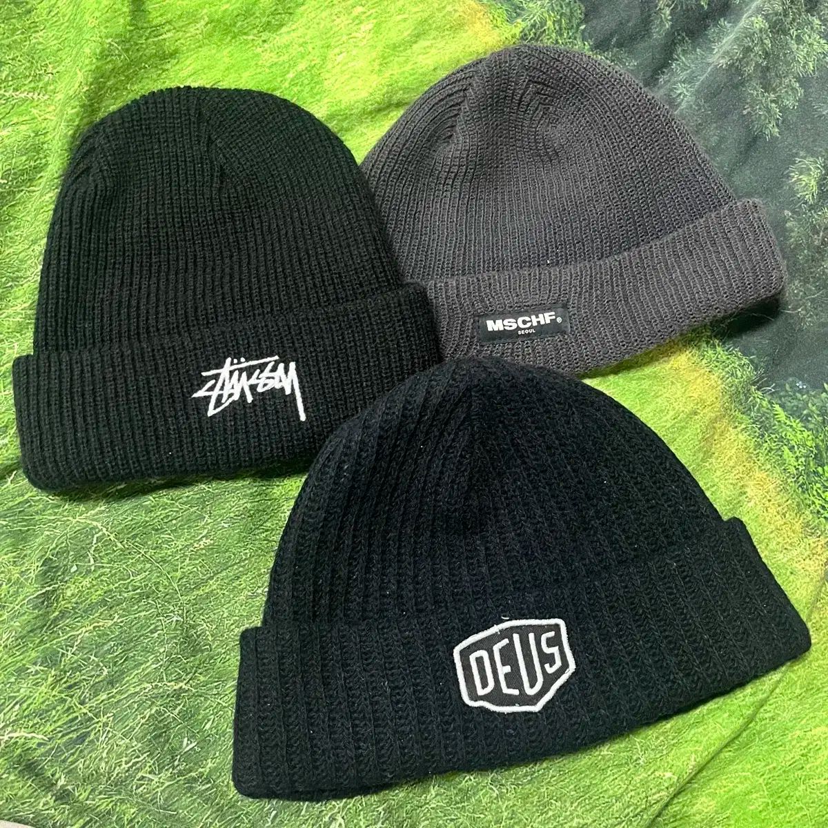 【雷市場（ポンジャン）商品韓国直送】 MISCHIEF(ミスチーフ) DEUS EX MACHINA(デウスエクスマキナ) STUSSY(ステューシー) ビーニー