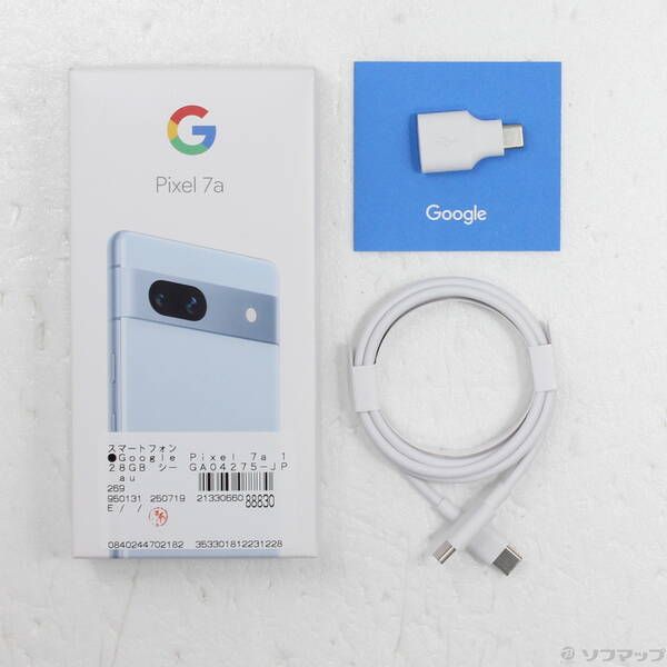 中古品〕 Google Pixel 7a 128GB シー GA04275-JP au SIMフリー