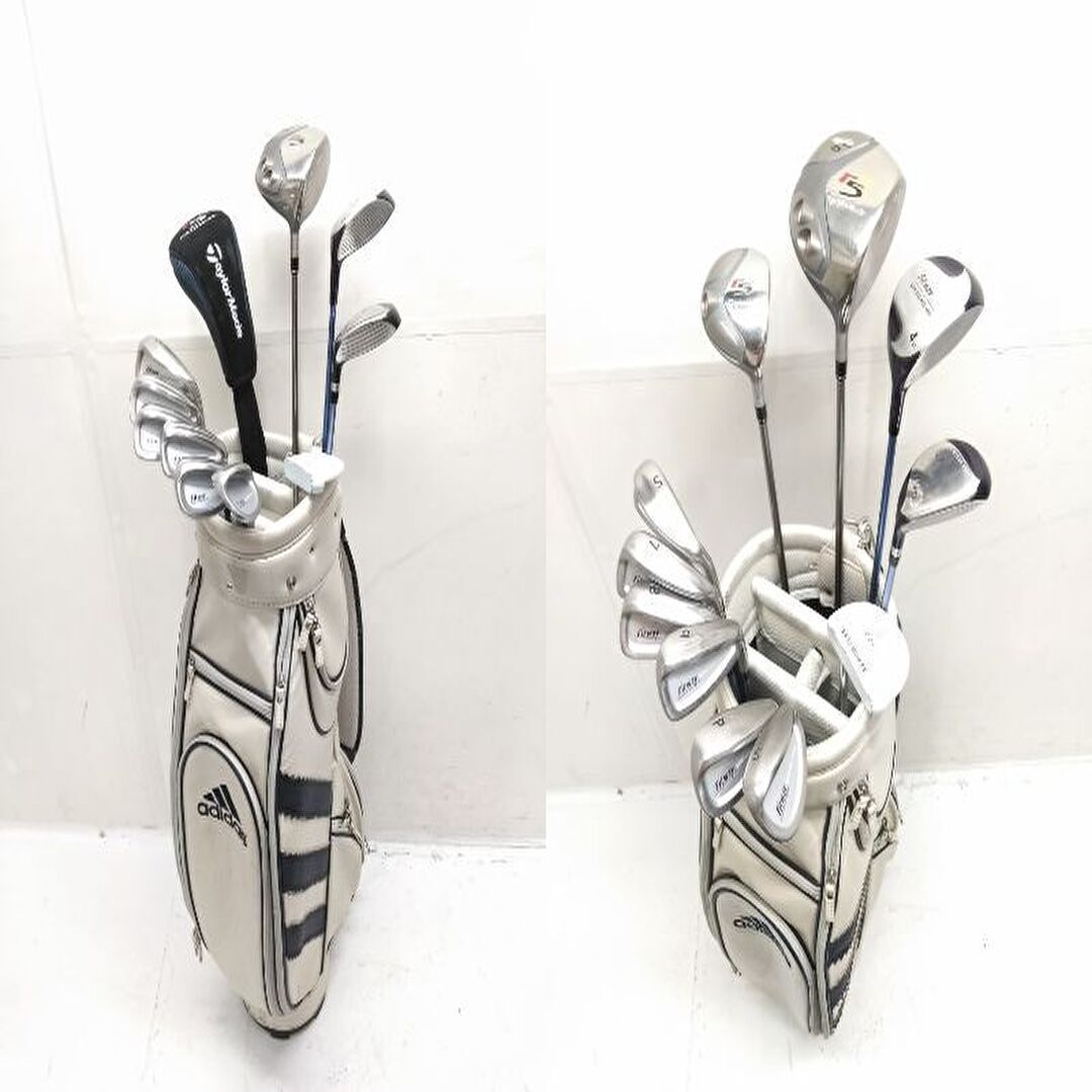 b559 初心者必見 テーラーメイド メンズゴルフ14本セット※Dr2本