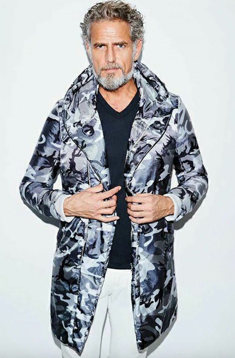 1piu1uguale3 ウノピゥウ 6 グレー NEXT WRAP HOODED COAT ネクストラップフーデッドコート KANDAIZUMI_COM