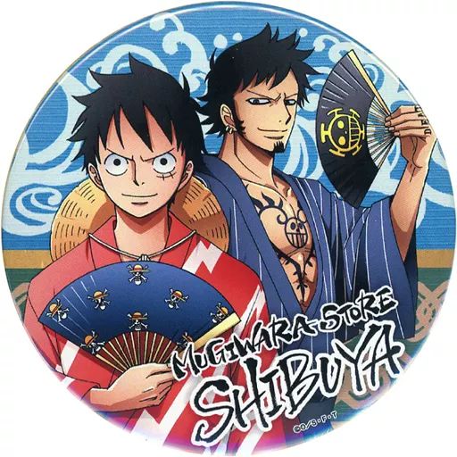 JF2019 モンキー・D・ルフィ トラファルガー・ロー 缶バッジ2個セット ONE PIECE 缶バッジ 2個セット モンキー・D・ルフィ
