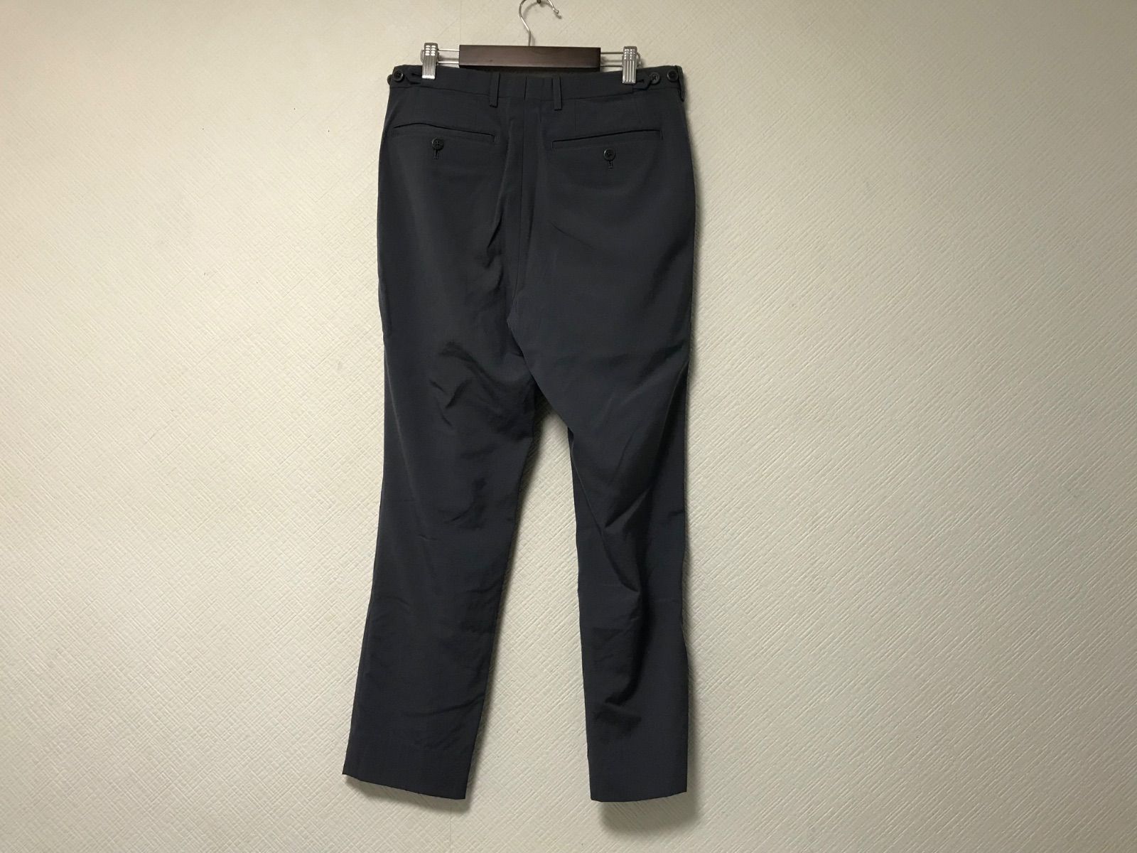 ✨極美品✨LAD MUSICIAN 44サイズ ウール スラックス 日本製 本物ラッドミュージシャンLADMUSICIANウールスラックスパンツ