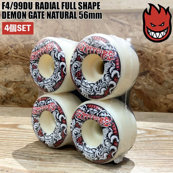【激安セール】 スピットファイア ウィール SPITFIRE WHEELS F4/99DU RADIAL スケートボード