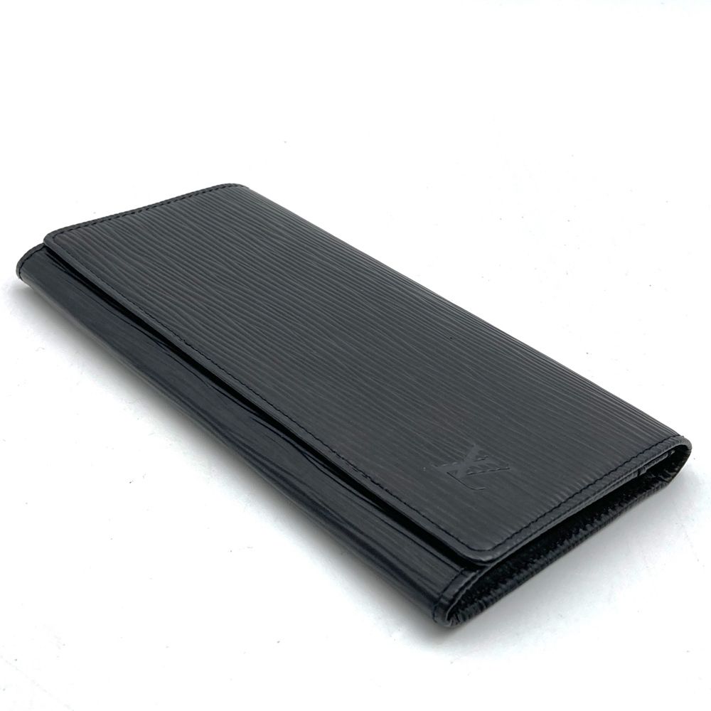 LOUIS VUITTON ルイ・ヴィトン M63532 長財布 ブラック 黒 エピレザー  