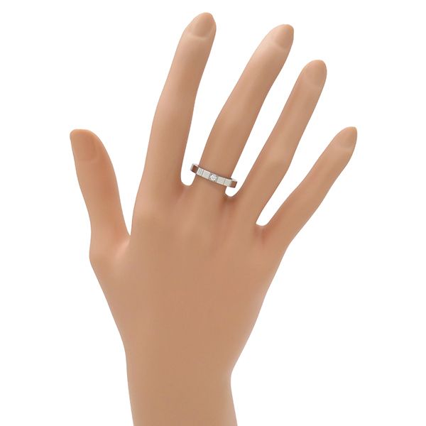 カルティエ Cartier リング 指輪 ラニエール 1Pダイヤ K18WG
