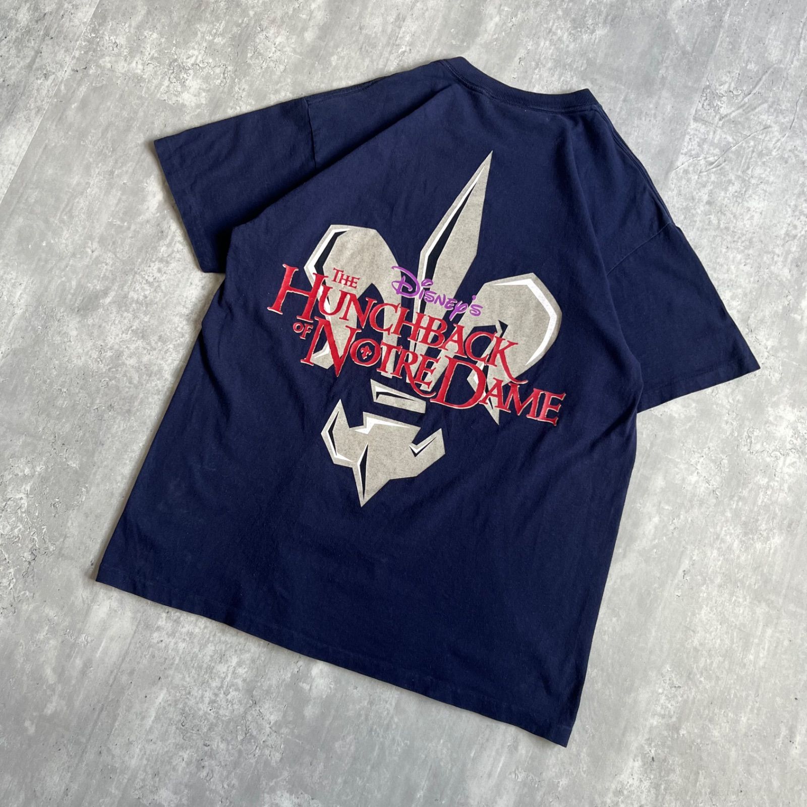 90s Disney Vintage ディズニー公式 ノートルダムの鐘 USA製 S/S TEE L
