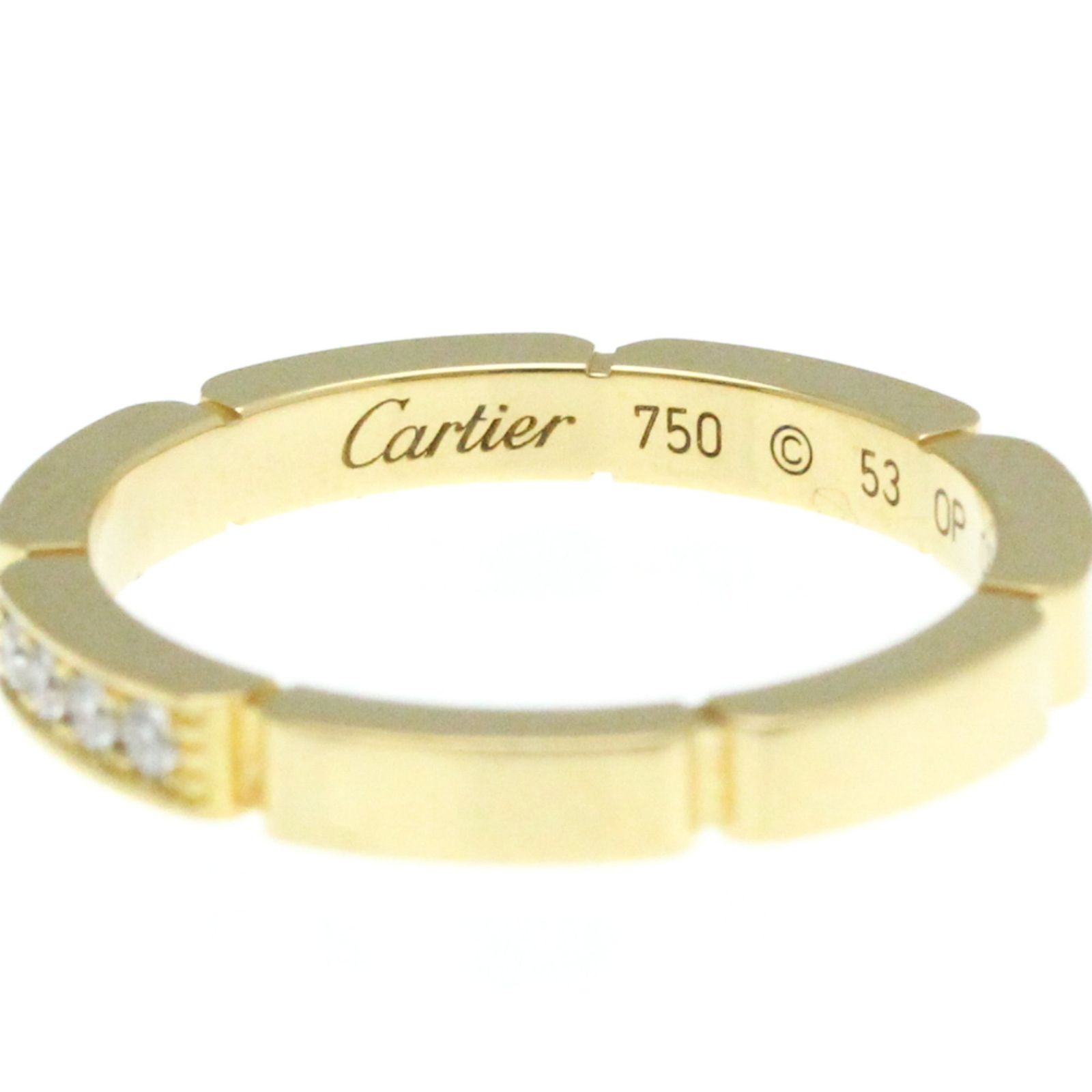 カルティエ(Cartier) マイヨンパンテールリング 4Pダイヤモンド