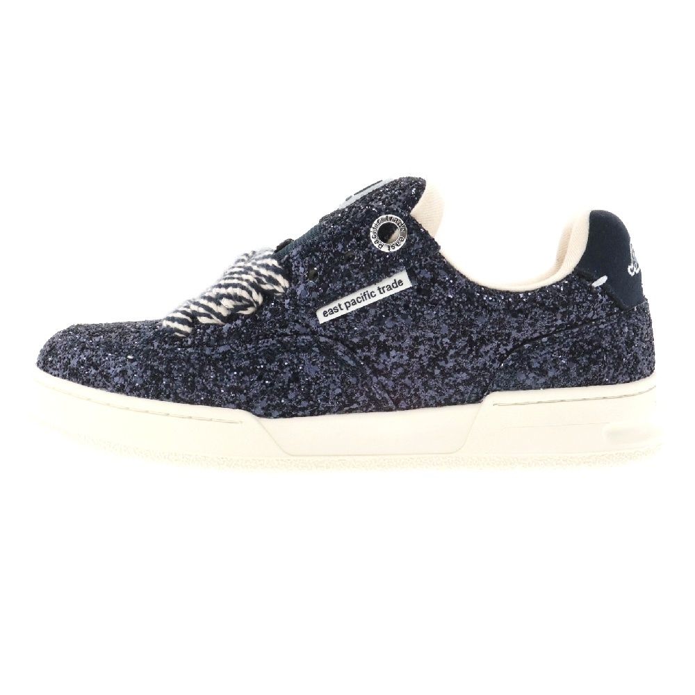 MASU (エムエーエスユー) ×EPT DREAM FAT SNEAKERS ラメ ローカットスニーカー ネイビー US8.5/26.5cm