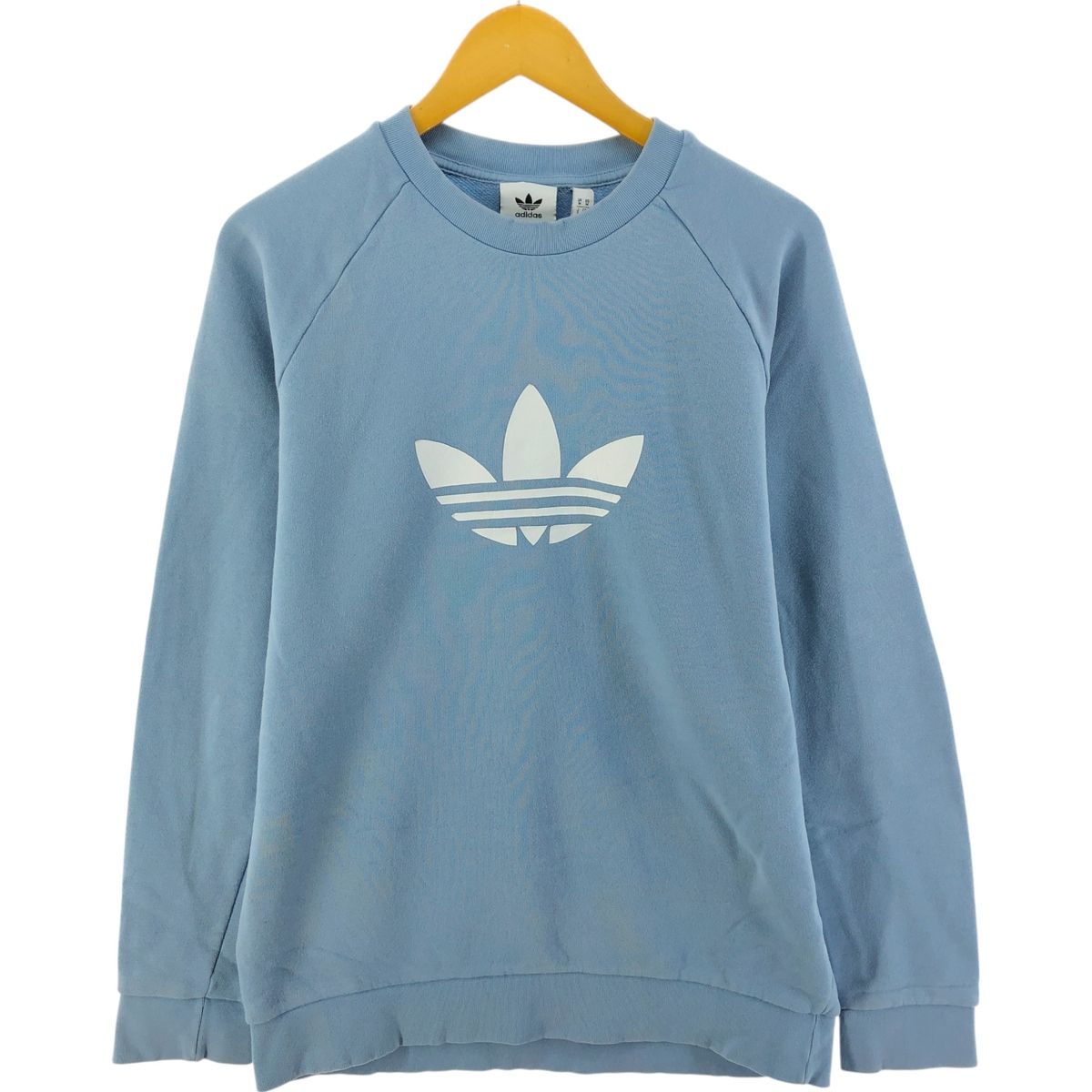 古着 アディダス adidas ロゴスウェットシャツ トレーナー メンズM相当/eaa455082