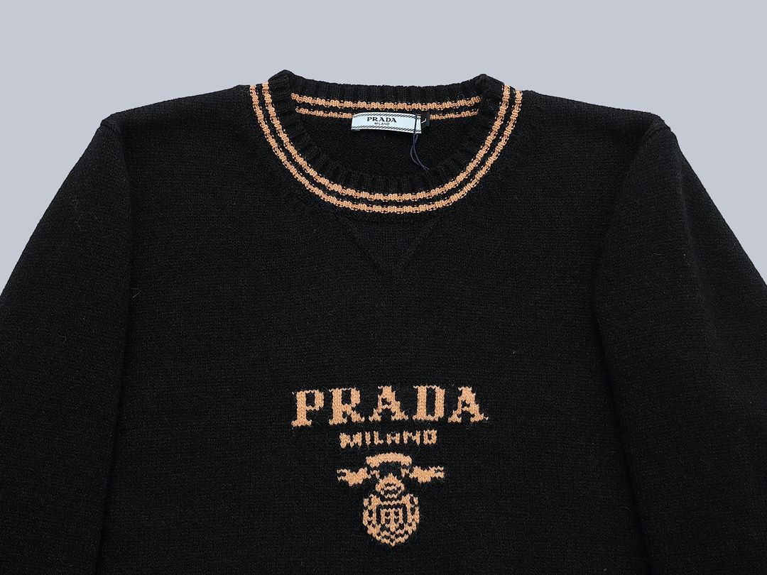 全新未使用 prada 植色カスタマイズウールセーター