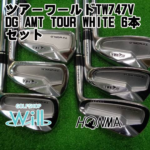 本間ゴルフ - マサシ様　ホンマ　747V アイアン　DG AMT WHITE S200 本間ゴルフ - マサシ様 ホンマ 747V アイアン DG AMT WHITE S200
