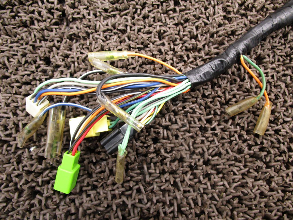 マメタン50E メインハーネス A4338 イグニッションコイル OR502 スズキ OR502 キャブ車 6V