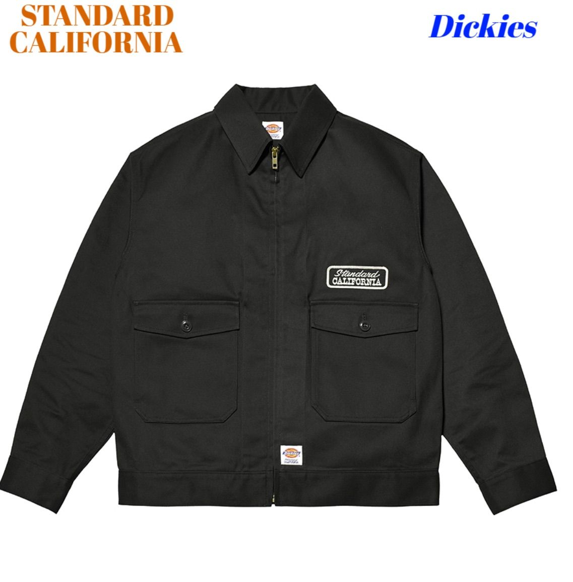 M 新品【STANDARD CALIFORNIA DICKIES/SD WORK JACKET BLACK