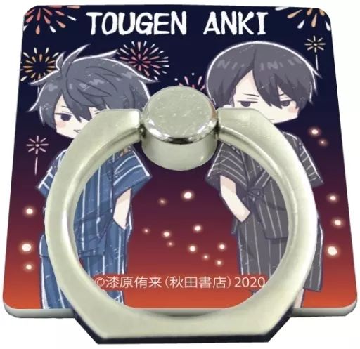 [Used] Cell Phone Supply 01. Ichinose Shiki & Mudano Unmanned (Graph Art Illustration) Suma Character Ring “Togen Dark Demon”