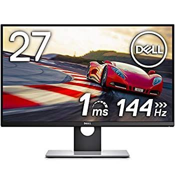 【中古】Dell ゲーミングモニター 27インチ S2716DG(3年間/フレームレス/1ms/144Hz/G-SYNC/WQHD/TN非光沢/フリッカーフリー/DP%ｶﾝﾏ%HDMI/高さ調整/回転)
