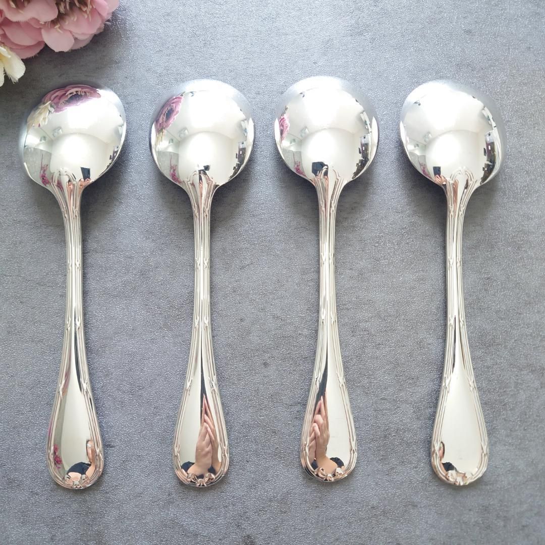 コンソメスプーン 4点