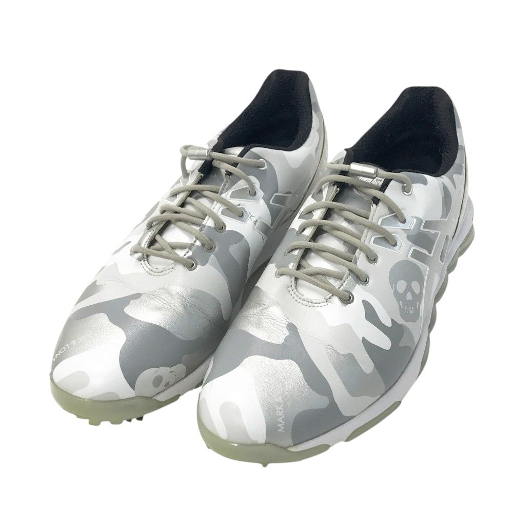 【新品未使用】MARK & LONA ゴルフシューズ カモフラージュ27.5cm MARK&LONA マークアンドロナ × ASICS/1113A026 スパイクレス