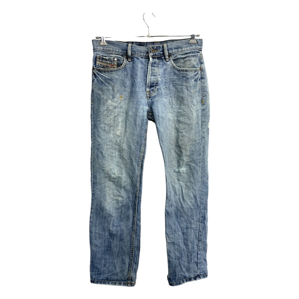 DIESEL デニムパンツ W32 ディーゼル ボタンフライ ブルー コットン 古着卸 アメリカ仕入 2501-923