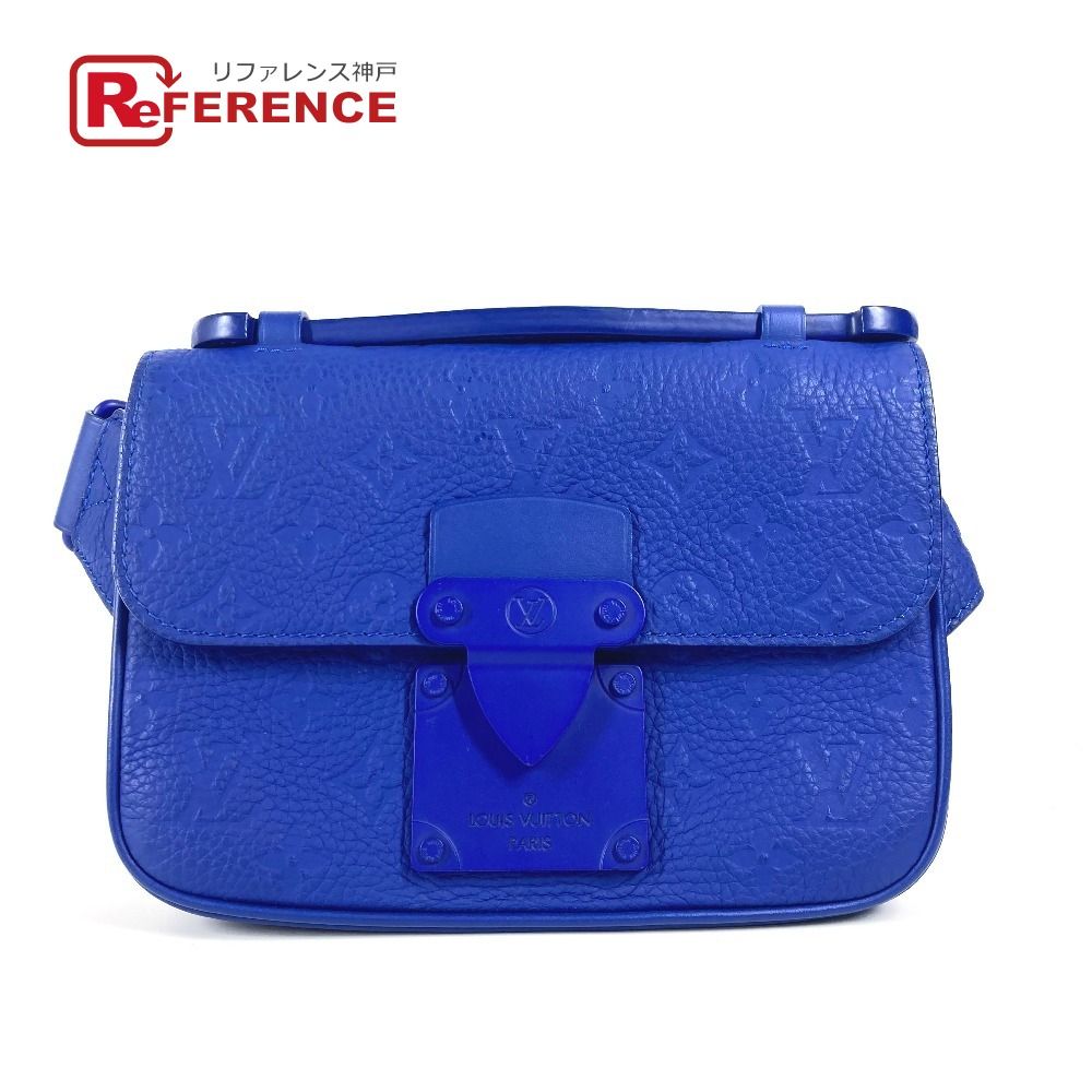 LOUIS VUITTON ルイヴィトン ボディバッグ Sロックスリングバッグ M58486 トリヨンレザー ブルー