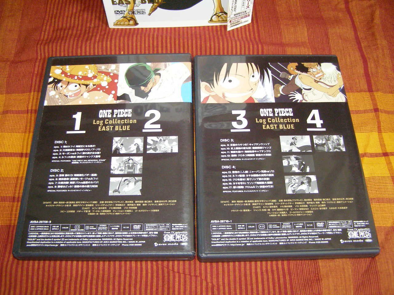 Log Collection\"EAST BLUE4枚組ほぼ未開封 Log Collection