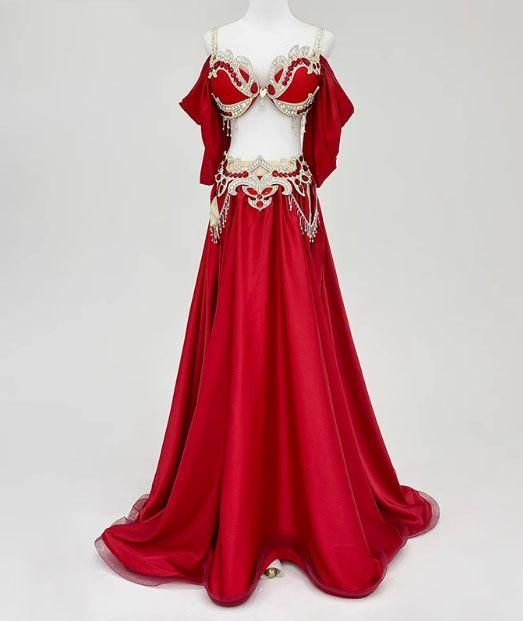 ベリーダンス衣装 ブラ スカートセット オーダーメイド