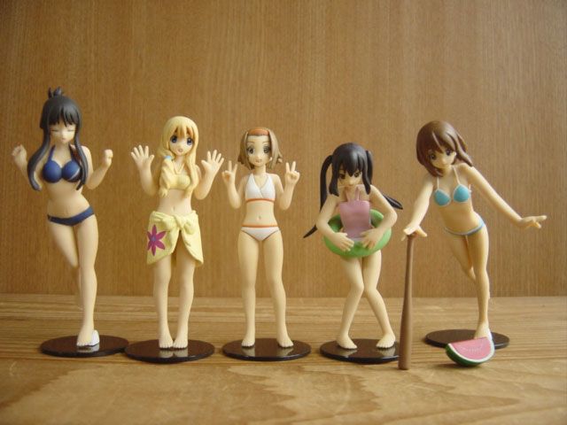 ♯Fzl31KJSRけいおん!2時間目S入5種また合宿フィギュア水着姿