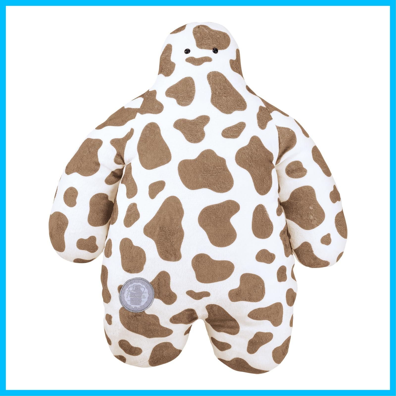 新着商品 りぶはあと 抱きまくらBIG フニオ ブラウン 全長約100cm ミルキードット柄 ふわふわ 人型クッション 87411-32